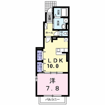 プリムローズ 102【管理NO：1-016567101-01020】 ★家具家電は申し込み後に搬入します★ ★2026年11月下旬入居可能★の物件画像