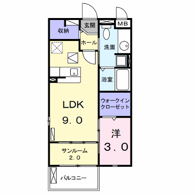 シュティル　ブリーゼ 103【管理NO：1-014690101-01030】 ★家具家電は申し込み後に搬入します★ ★2027年01月中旬入居可能★の物件画像