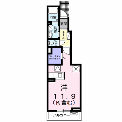 スクエア新正Ⅱ 103【管理NO：1-023218402-01030】 ★家具家電は申し込み後に搬入します★ ★2026年10月中旬入居可能★の物件画像
