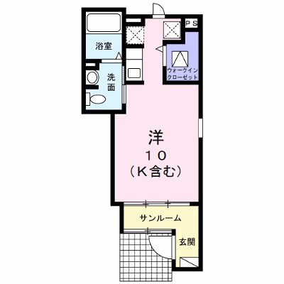 Ｓｕｎ　Ｍｏｄｅ 105【管理NO：1-020956901-01040】 ★家具家電は申し込み後に搬入します★ ★2026年10月中旬入居可能★の物件画像