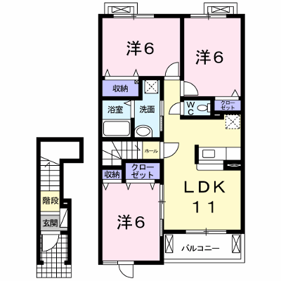 リーベ 202【管理NO：1-017241101-02020】 ★家具家電は申し込み後に搬入します★ ★2026年12月中旬入居可能★の物件画像