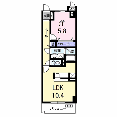 グレイス雅 103【管理NO：1-018301801-01030】 ★家具家電は申し込み後に搬入します★ ★2026年10月下旬入居可能★の物件画像