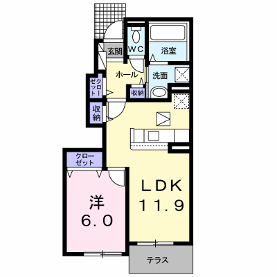 ミルト・ブリーゼ 101【管理NO：1-024888301-01010】 ★家具家電は申し込み後に搬入します★ ★2026年10月下旬入居可能★の物件画像