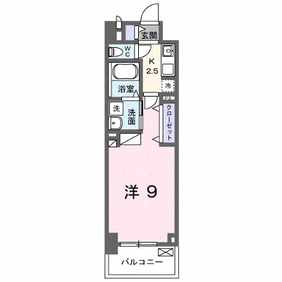 Ｂｏｓｃａｔｏ　Ｏ． 204【管理NO：1-027482101-02040】 ★家具家電は申し込み後に搬入します★ ★2026年12月下旬入居可能★の物件画像
