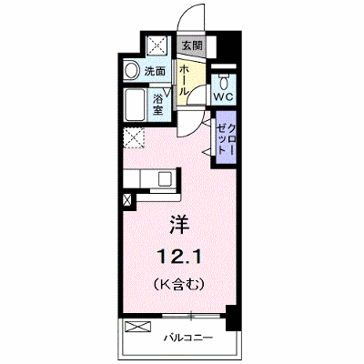 フォルトゥーナ・タワラヤ 405【管理NO：1-016875101-04050】 ★家具家電は申し込み後に搬入します★ ★2026年11月下旬入居可能★の物件画像