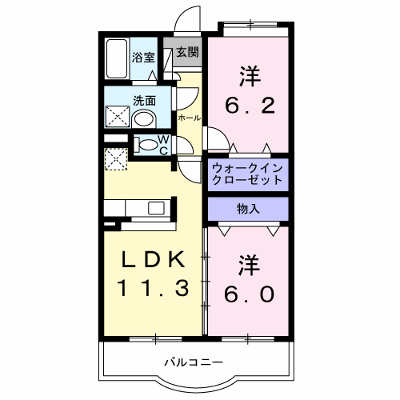 オネスティ　ユー　カレント 105【管理NO：1-013631801-01050】 ★家具家電は申し込み後に搬入します★ ★2026年11月中旬入居可能★の物件画像