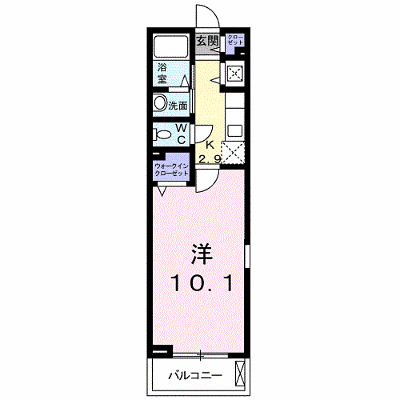エステランサ 201【管理NO：1-017856201-02010】 ★家具家電は申し込み後に搬入します★ ★2026年11月下旬入居可能★の物件画像