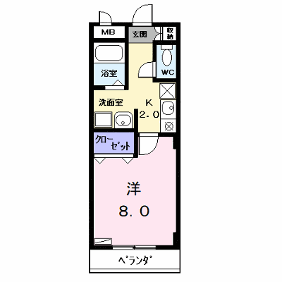 メゾン　オリーブ 203【管理NO：1-099299401-02030】 ★家具家電は申し込み後に搬入します★ ★2026年11月下旬入居可能★の物件画像