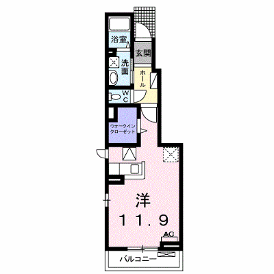 ロジュマンＨ 105【管理NO：1-022200402-01040】 ★家具家電は申し込み後に搬入します★ ★2026年11月下旬入居可能★の物件画像