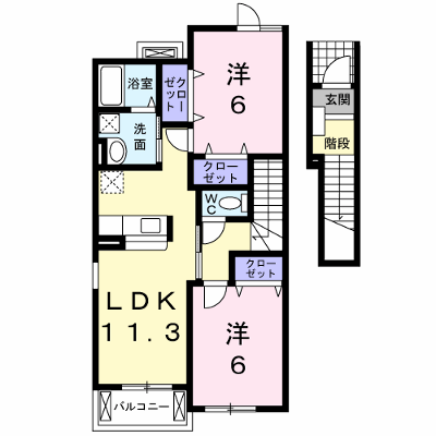 グレイスアべニューＳ・ＫⅠ 203【管理NO：1-013316101-02030】 ★家具家電は申し込み後に搬入します★の物件画像