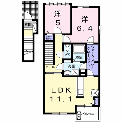 ローズアロー 201【管理NO：1-019463301-02010】 ★家具家電は申し込み後に搬入します★ ★2026年10月下旬入居可能★の物件画像