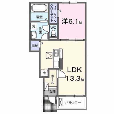 アポロⅡ 103【管理NO：1-028504102-01030】 ★家具家電は申し込み後に搬入します★ ★2027年03月下旬入居可能★の物件画像