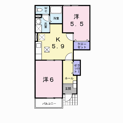 クレストール　一本木 102【管理NO：1-009685301-01020】 ★家具家電は申し込み後に搬入します★ ★2026年11月中旬入居可能★の物件画像