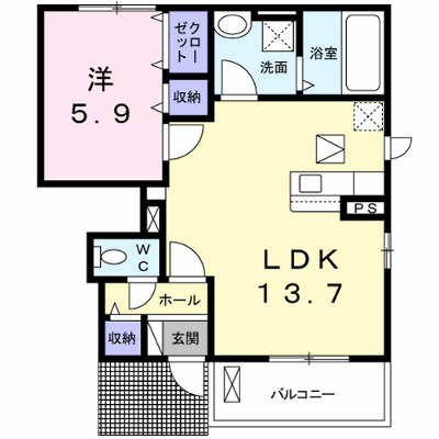 サンストーンⅢ 103【管理NO：1-025591001-01030】 ★家具家電は申し込み後に搬入します★ ★2026年11月下旬入居可能★の物件画像