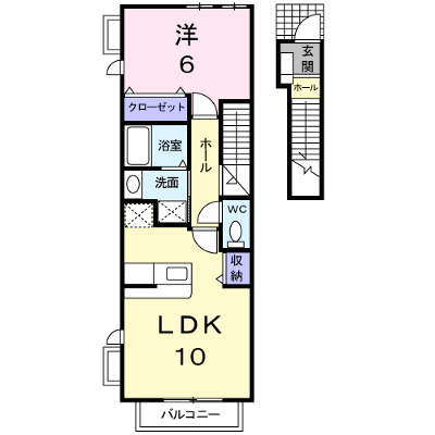 パインズデフィⅡ 205【管理NO：1-014303301-02050】 ★家具家電は申し込み後に搬入します★ ★2026年12月上旬入居可能★の物件画像