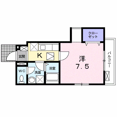 プリマベーラ　Ａ 101【管理NO：1-019751901-01010】 ★家具家電は申し込み後に搬入します★ ★2026年11月下旬入居可能★の物件画像