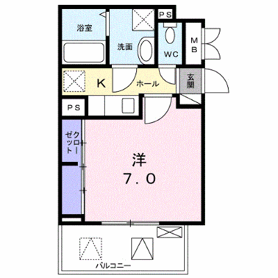 オンブラージュ 301【管理NO：1-025030101-03010】 ★家具家電は申し込み後に搬入します★ ★2026年11月下旬入居可能★の物件画像