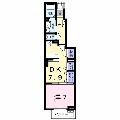 Ｒｉｔｚ 103【管理NO：1-014738801-01030】 ★家具家電は申し込み後に搬入します★ ★2026年11月中旬入居可能★の物件画像