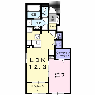 エクシア 103【管理NO：1-026392301-01030】 ★家具家電は申し込み後に搬入します★ ★2026年11月下旬入居可能★の物件画像