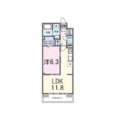ロジュマンＫ 303【管理NO：1-028684401-03030】 ★家具家電は申し込み後に搬入します★ ★2027年04月上旬入居可能★の物件画像