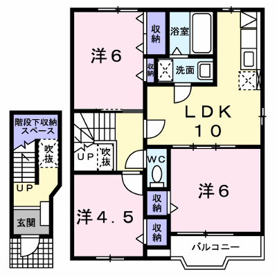 パティオ・カーサ 202【管理NO：1-011478101-02020】 ★家具家電は申し込み後に搬入します★ ★2026年11月中旬入居可能★の物件画像