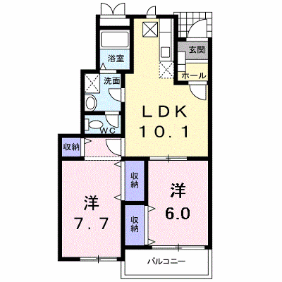 リュミエール 103【管理NO：1-007495101-01030】 ★家具家電は申し込み後に搬入します★ ★2026年12月中旬入居可能★の物件画像