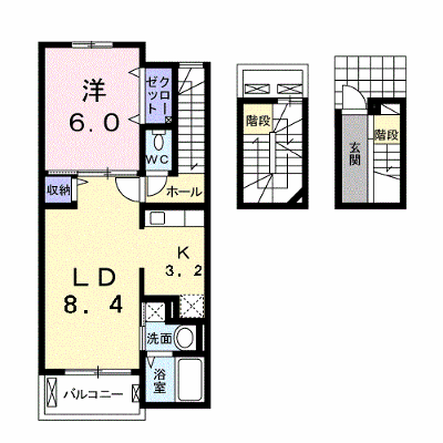 グラン　ソレイユ 302【管理NO：1-020335001-03020】 ★家具家電は申し込み後に搬入します★ ★2026年11月下旬入居可能★の物件画像