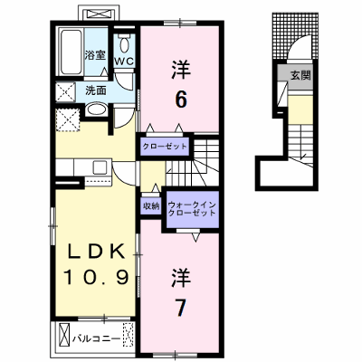 ラ　カーサ　フェリーチェ　Ｂ 203【管理NO：1-026298702-02030】 ★家具家電は申し込み後に搬入します★ ★2026年11月中旬入居可能★の物件画像