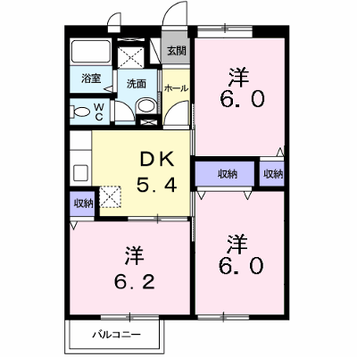 エステートⅡ 201【管理NO：1-006983601-02010】 ★家具家電は申し込み後に搬入します★ ★2026年11月下旬入居可能★の物件画像