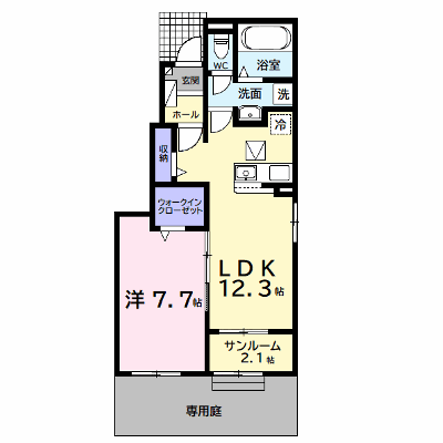 ヴィラ・オアシス 101【管理NO：1-028407601-01010】 ★家具家電は申し込み後に搬入します★の物件画像