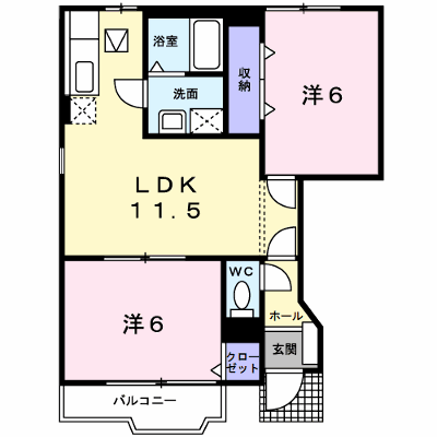 ソレイユⅠ 101【管理NO：1-012300301-01010】 ★家具家電は申し込み後に搬入します★ ★2026年11月下旬入居可能★の物件画像