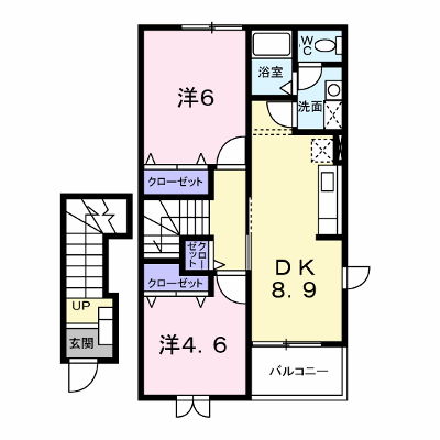 エステパルケ　Ｃ 203【管理NO：1-012374601-02030】 ★家具家電は申し込み後に搬入します★ ★2026年11月下旬入居可能★の物件画像