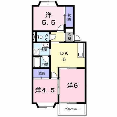 メゾンＰｒｆ 203【管理NO：1-005348801-02030】 ★家具家電は申し込み後に搬入します★ ★2026年11月下旬入居可能★の物件画像