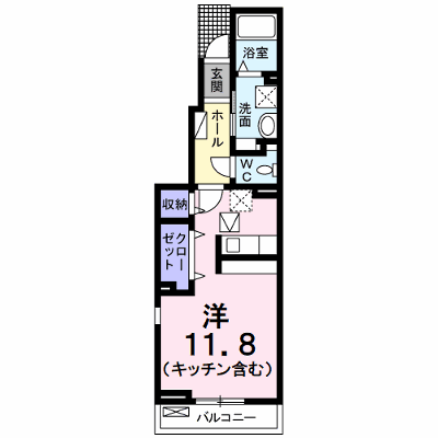 アンピア　ルーチェ　Ａ 103【管理NO：1-022387401-01030】 ★家具家電は申し込み後に搬入します★ ★2026年11月下旬入居可能★の物件画像
