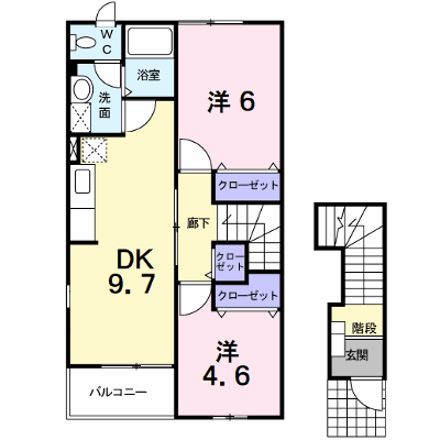 ヴァン・ル－ジュＡ 201【管理NO：1-011082601-02010】 ★家具家電は申し込み後に搬入します★ ★2026年11月中旬入居可能★の物件画像