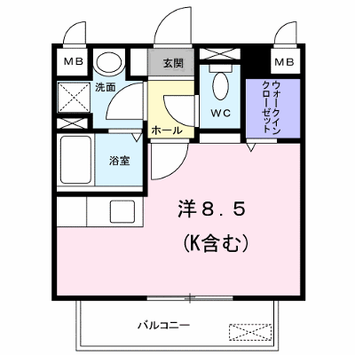 モデルノ・カーサ 202【管理NO：1-016918201-02020】 ★家具家電は申し込み後に搬入します★ ★2026年12月中旬入居可能★の物件画像