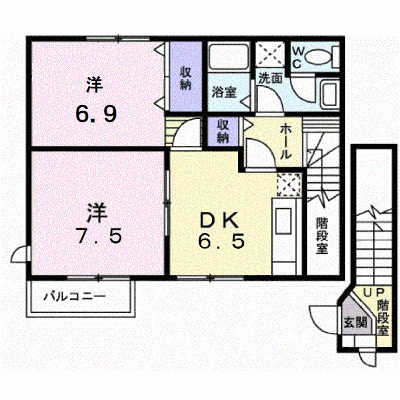 クレストールスズキＢ 202【管理NO：1-009591102-02020】 ★家具家電は申し込み後に搬入します★ ★2026年11月下旬入居可能★の物件画像