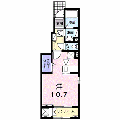ＭＴＩハイツ　Ⅶ 101【管理NO：1-027072301-01010】 ★家具家電は申し込み後に搬入します★ ★2026年10月下旬入居可能★の物件画像