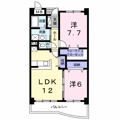 エヴァーグリーン　ハイツ 302【管理NO：1-010750801-03020】 ★家具家電は申し込み後に搬入します★ ★2026年12月中旬入居可能★の物件画像