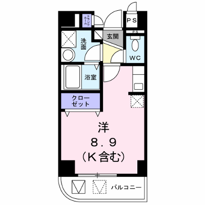 ラシーヌ 305【管理NO：1-011225901-03040】 ★家具家電は申し込み後に搬入します★ ★2026年12月中旬入居可能★の物件画像