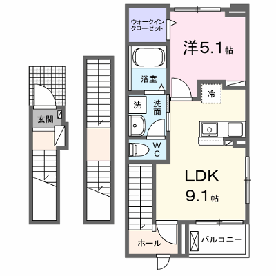 シャンテ瑞穂Ⅱ 301【管理NO：1-027234302-03010】 ★家具家電は申し込み後に搬入します★ ★2027年01月中旬入居可能★の物件画像
