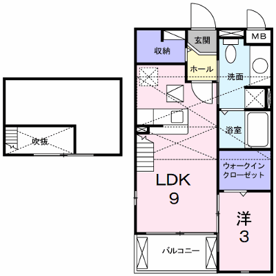 メロウ　ハウスＡ 206【管理NO：1-015330301-02050】 ★家具家電は申し込み後に搬入します★ ★2026年11月下旬入居可能★の物件画像