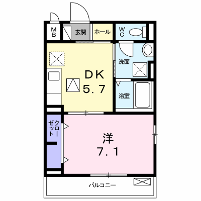 バンブー　エン 101【管理NO：1-024138101-01010】 ★家具家電は申し込み後に搬入します★ ★2026年11月下旬入居可能★の物件画像
