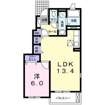 ミディ 101【管理NO：1-017810001-01010】 ★家具家電は申し込み後に搬入します★ ★2026年12月上旬入居可能★の物件画像