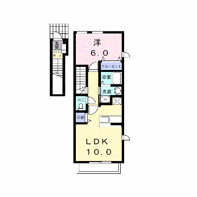 リーヴｉ　Ⅱ 201【管理NO：1-013807201-02010】 ★家具家電は申し込み後に搬入します★ ★2026年11月下旬入居可能★の物件画像