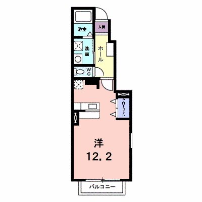 エレガンツァ・プリムラＡ 101【管理NO：1-014308001-01010】 ★家具家電は申し込み後に搬入します★ ★2026年11月下旬入居可能★の物件画像