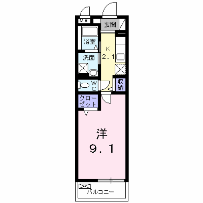 ルクレイル西桜 107【管理NO：1-022068101-01070】 ★家具家電は申し込み後に搬入します★ ★2026年10月下旬入居可能★の物件画像