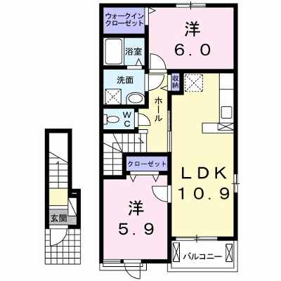 ワイズ・コートⅡ 203【管理NO：1-023200801-02030】 ★家具家電は申し込み後に搬入します★ ★2026年11月下旬入居可能★の物件画像