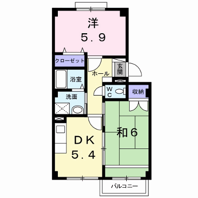 アーバン宮園 202【管理NO：1-007187701-02020】 ★家具家電は申し込み後に搬入します★ ★2026年11月中旬入居可能★の物件画像