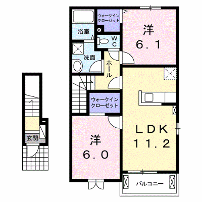 ブリーズ　打馬 204【管理NO：1-021666601-02040】 ★家具家電は申し込み後に搬入します★ ★2027年01月中旬入居可能★の物件画像